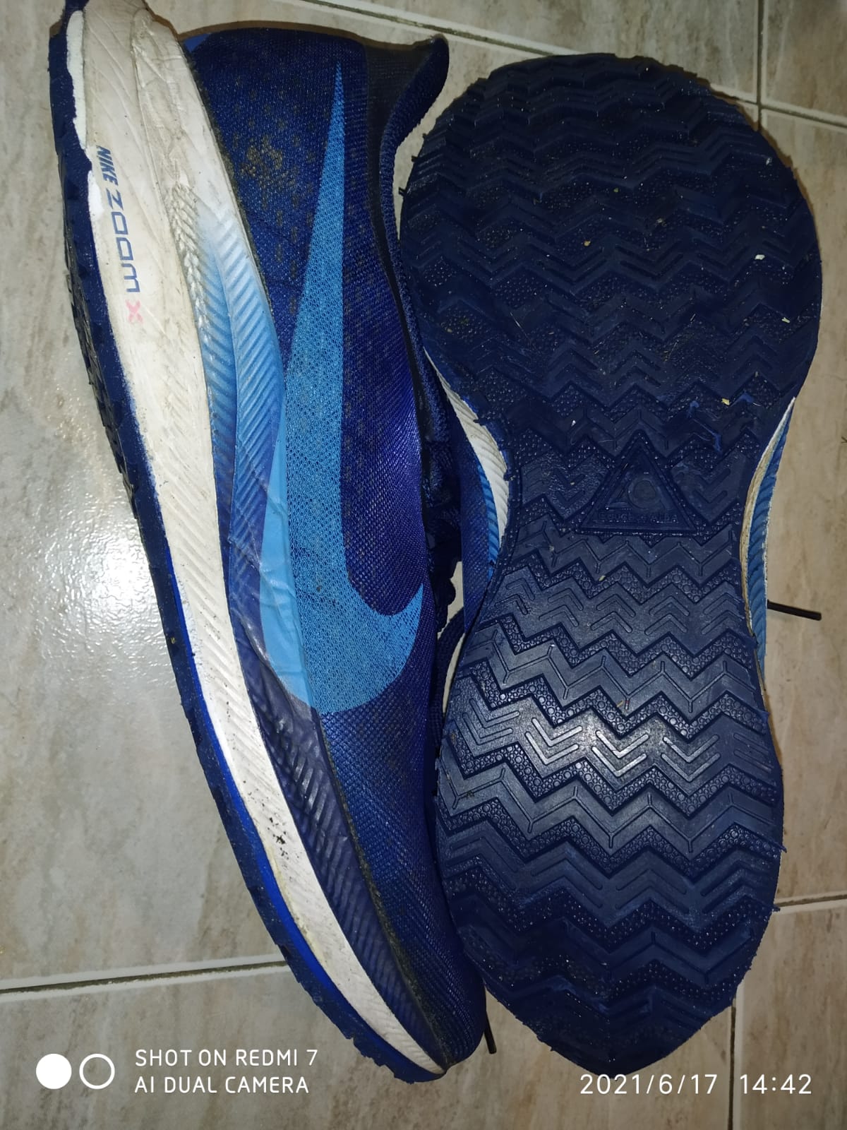 Reparación de Nike Zoom running — zapatería artesanal Bilbao